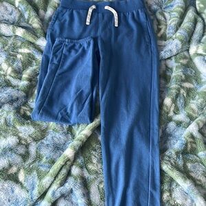 GAP Blue Sweatpants with Drawstring Waistband